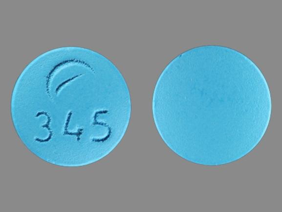 Desipramine hydrochloride 100 mg Logo 345