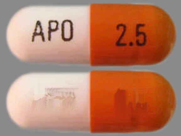 Ramipril 2.5 mg APO 2.5