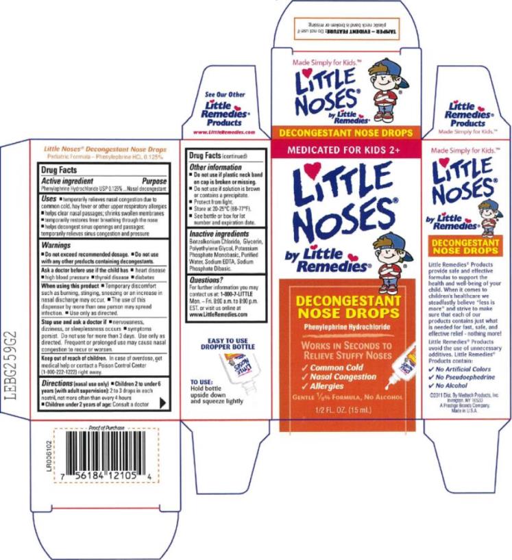 Little Noses Decongestant Nose Drops Liquid Medtech Products Inc