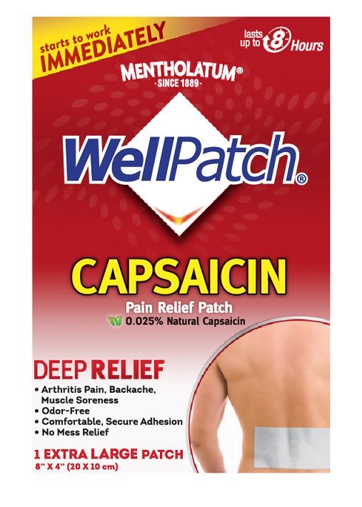 WellPatch Capsaicin Pain Relief patch Mentholatum China wellpatch-capsaicin-pain-relief-patch-mentholatum-china