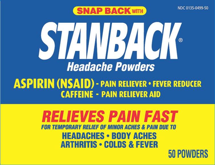 STANBACK (powder) GlaxoSmithKline Consumer Healthcare LP