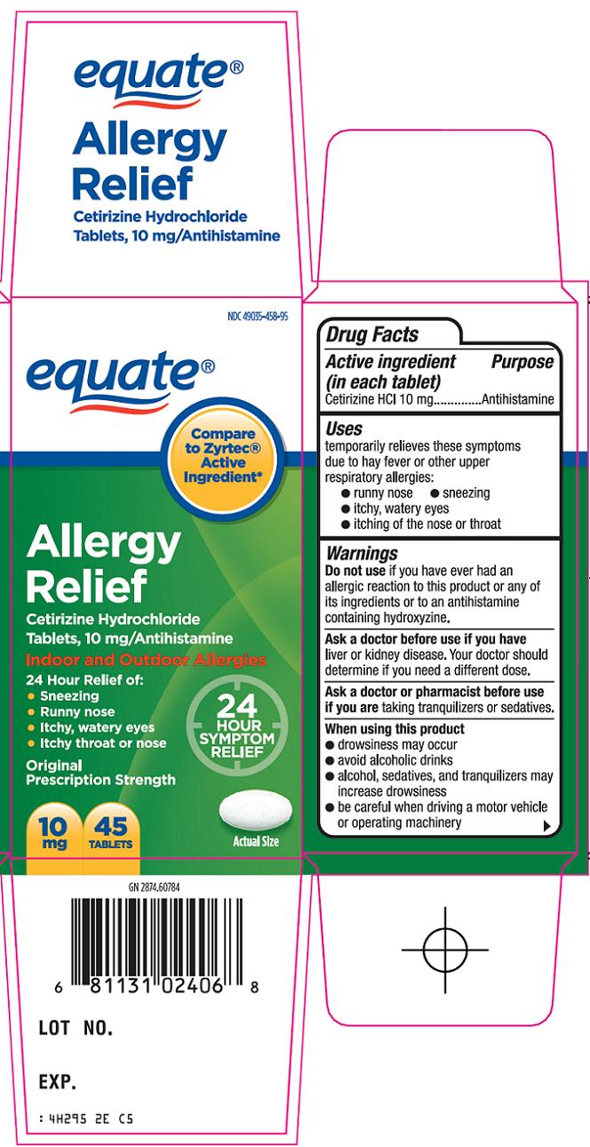 Equate allergy relief (tablet) WalMart Stores Inc