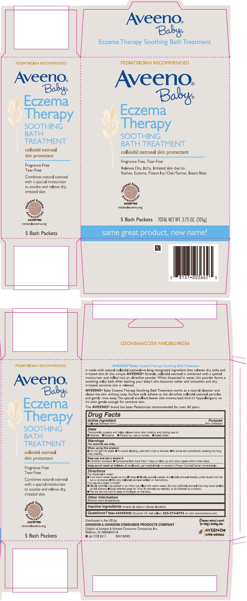 tear skin 3 treatment type Therapy Soothing Eczema (powder Baby Aveeno Treatment Bath