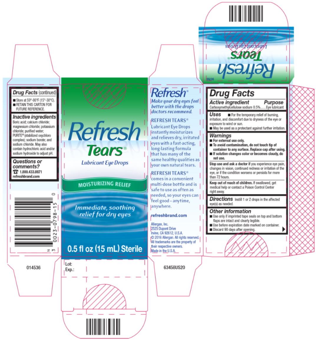 REFRESH TEARS (solution/ drops) Allergan, Inc.