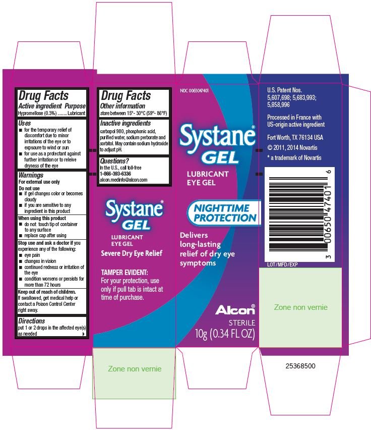 Systane (gel) Alcon Laboratories, Inc.