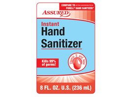 ASSURED HAND SANITIZER 8OZ OTC Brands - Drugs.com