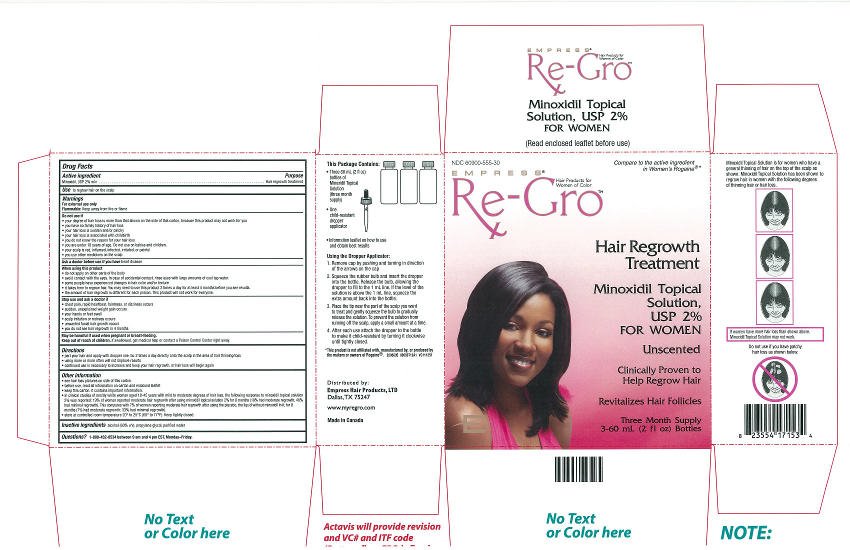 Re-Gro (solution) Empress Hair Products, Ltd.