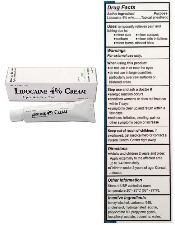 otc lidocaine cream