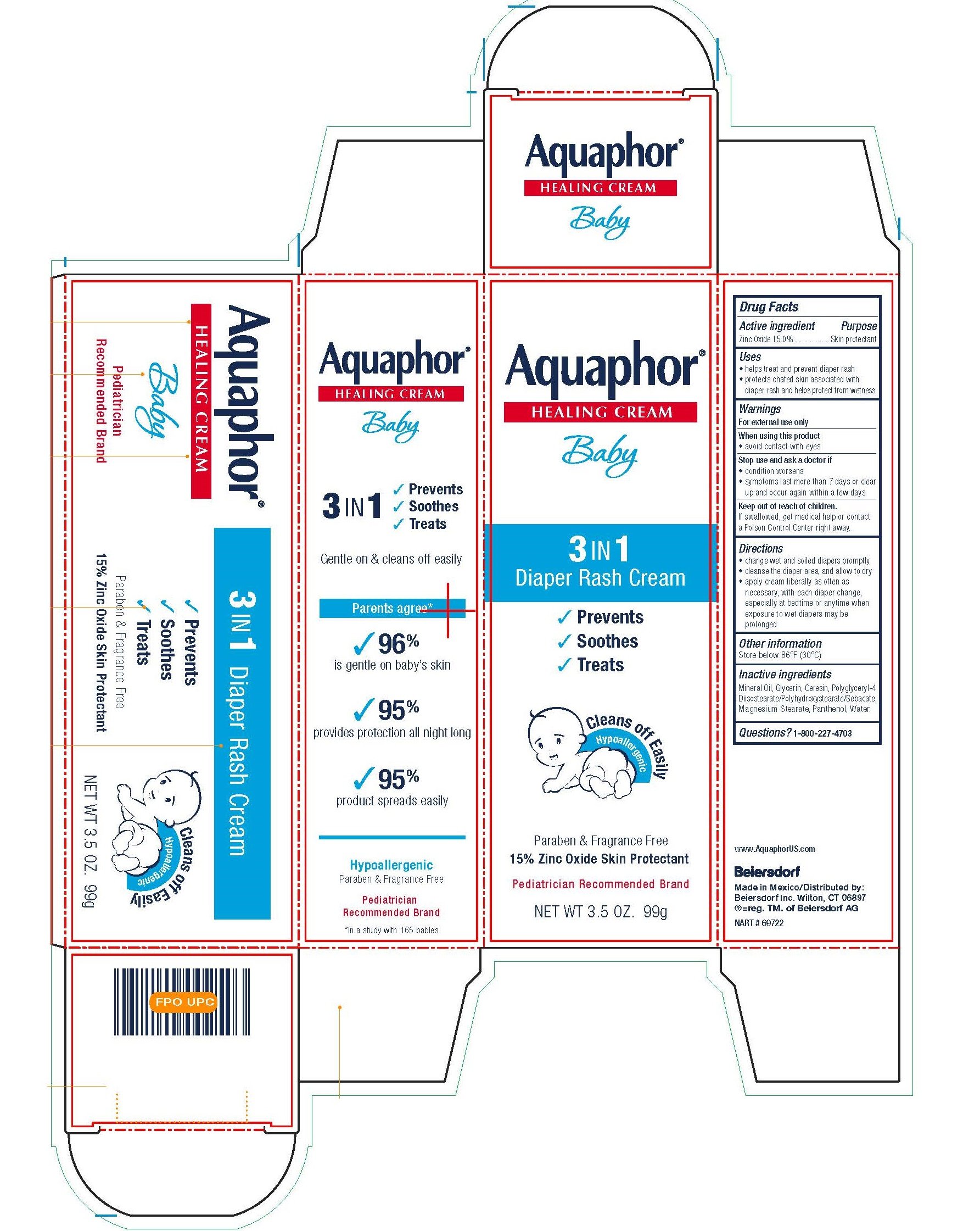 aquaphor baby ointment ingredients