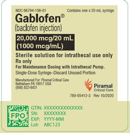 1000mcg syringe label