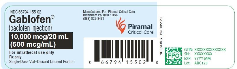 500mcg vial label