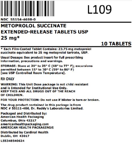 25mg* bag label