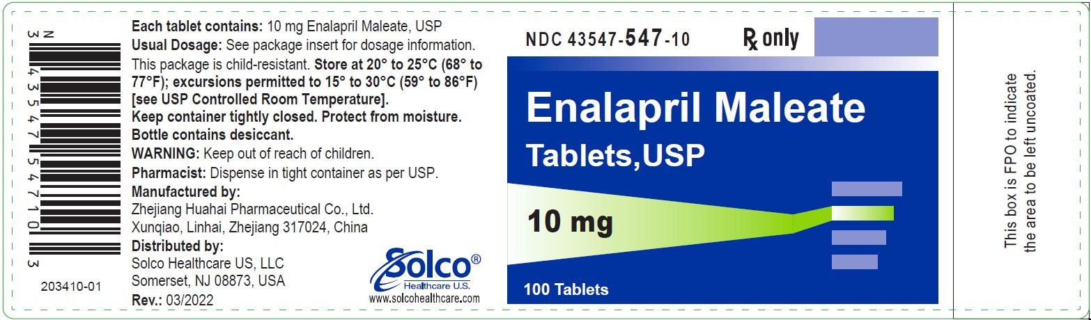 Enalapril Tablets - FDA prescribing information, side effects and uses