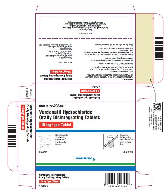 Vardenafil 10 mg orosoluble