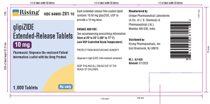 Glipizide 10mg 1000ct label.jpg