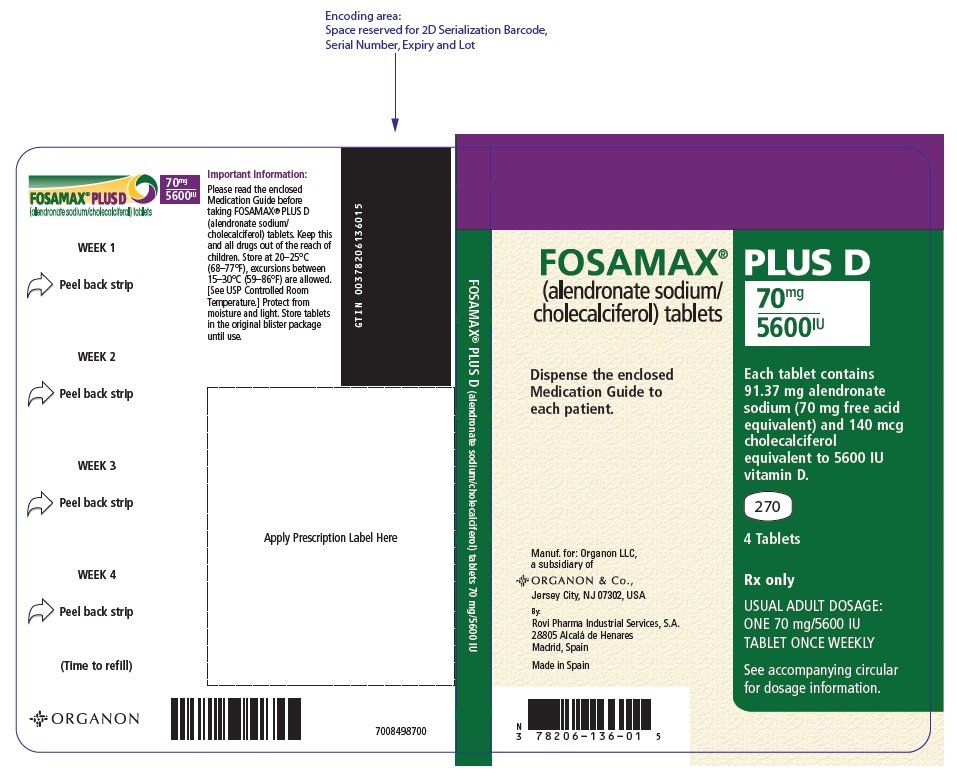Fosamax Plus D: Package Insert / Prescribing Information - Drugs.com