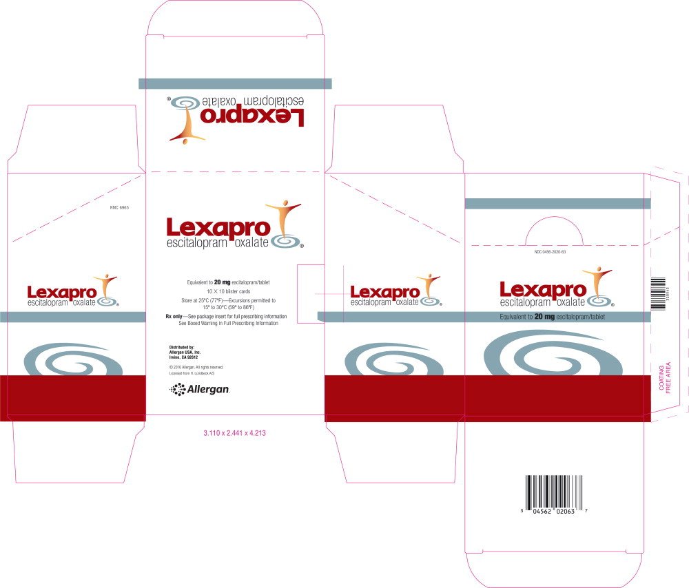 daily maximum dose lexapro