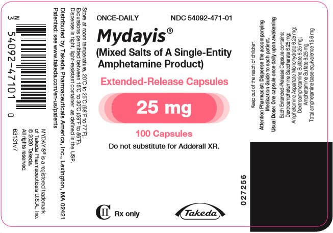Mydayis ER Capsules: Package Insert - Drugs.com