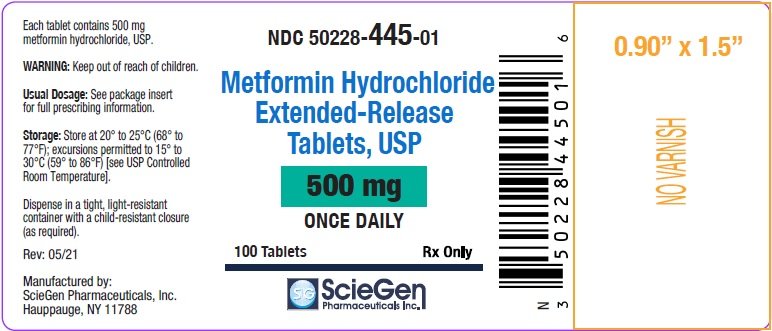 Metformin Extended Release Tablets Fda Prescribing Information Side