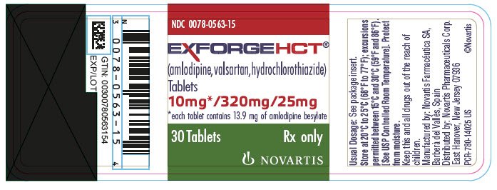 Exforge Hct Fda Prescribing Information Side Effects And Uses