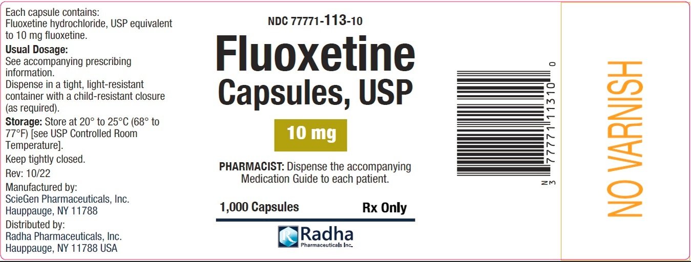 10 mg/1,000 Capsules
