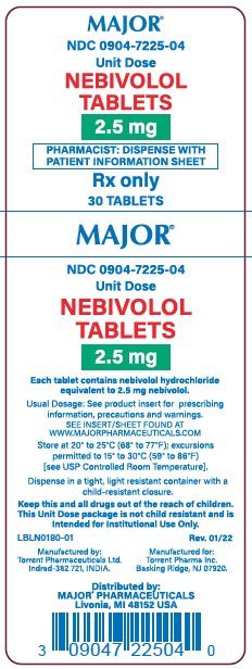 2.5mg carton label