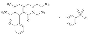 Amlodipine Chemical Structure