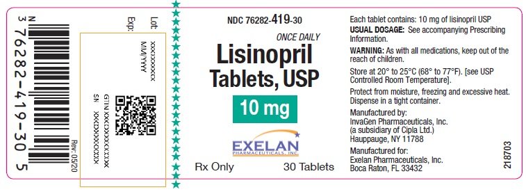 Lisinopril Fda Prescribing Information Side Effects And Uses