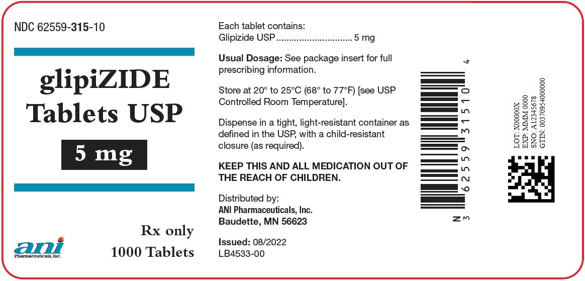 Glipizide Package Insert