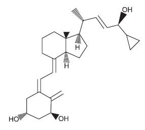 Structural Formula of Calcipotriene