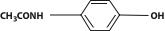 Acetaminophen Chemical Structure