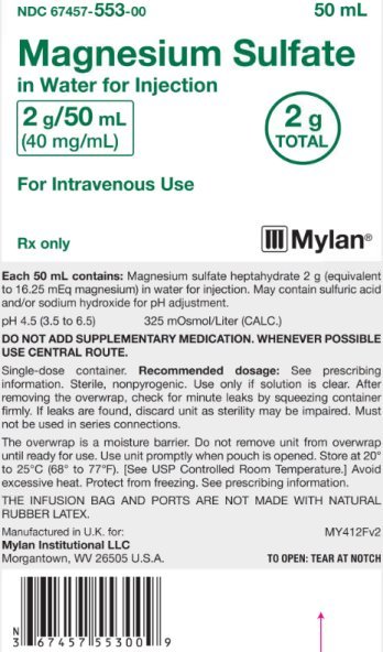 Magnesium Sulfate Fda Prescribing Information Side Effects And Uses 9453