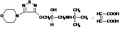 Timolol Structure