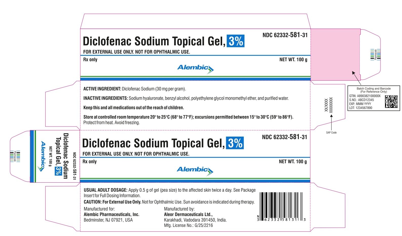 diclofenac sodium topical gel for sunburn