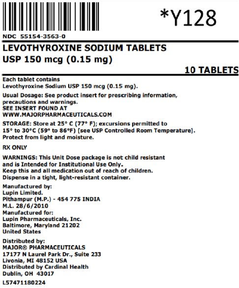 150mcg bag label