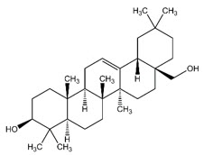 Chemical Structure - Erythrodiol