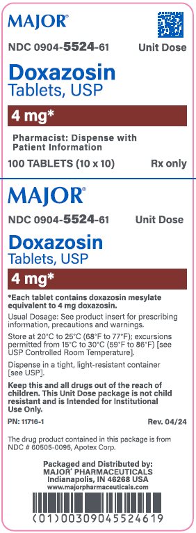 4mg* carton label