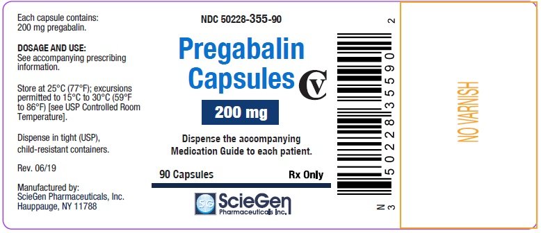PRINCIPAL DISPLAY PANEL - 200 mg Capsule Blister Pack