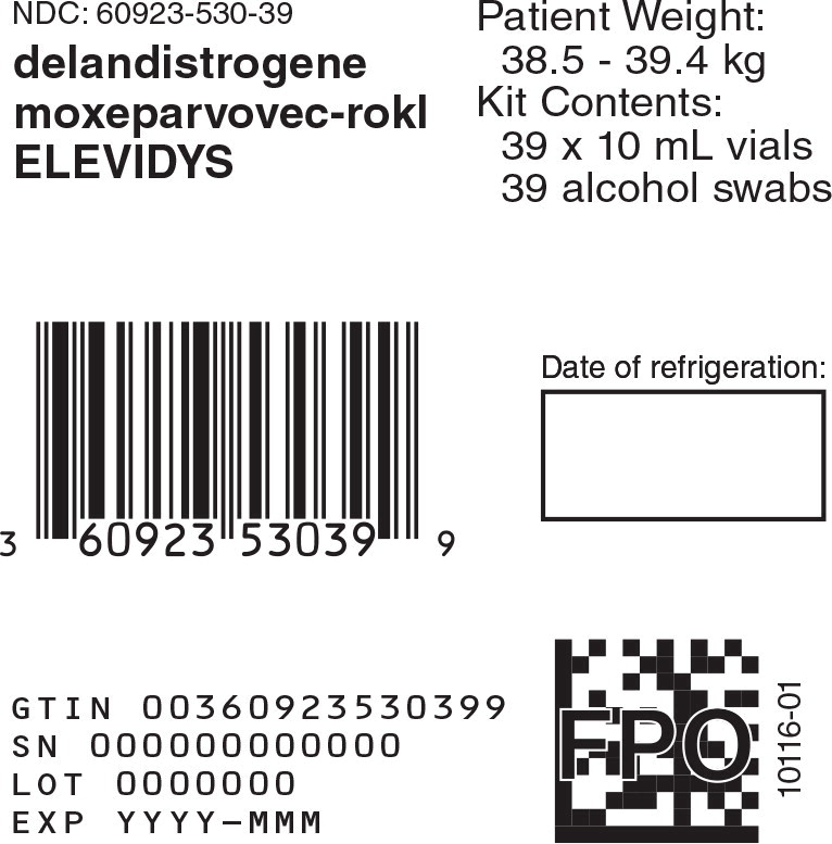 Principal Display Panel -10 mL 39 count Carton Label
