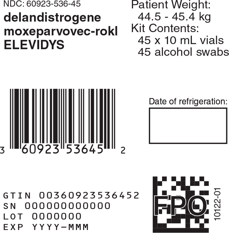 Principal Display Panel -10 mL 45 count Carton Label
