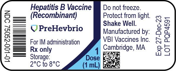 Prehevbrio: Package Insert / Prescribing Information - Drugs.com