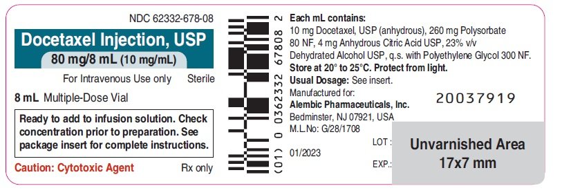 Docetaxel: Package Insert - Drugs.com