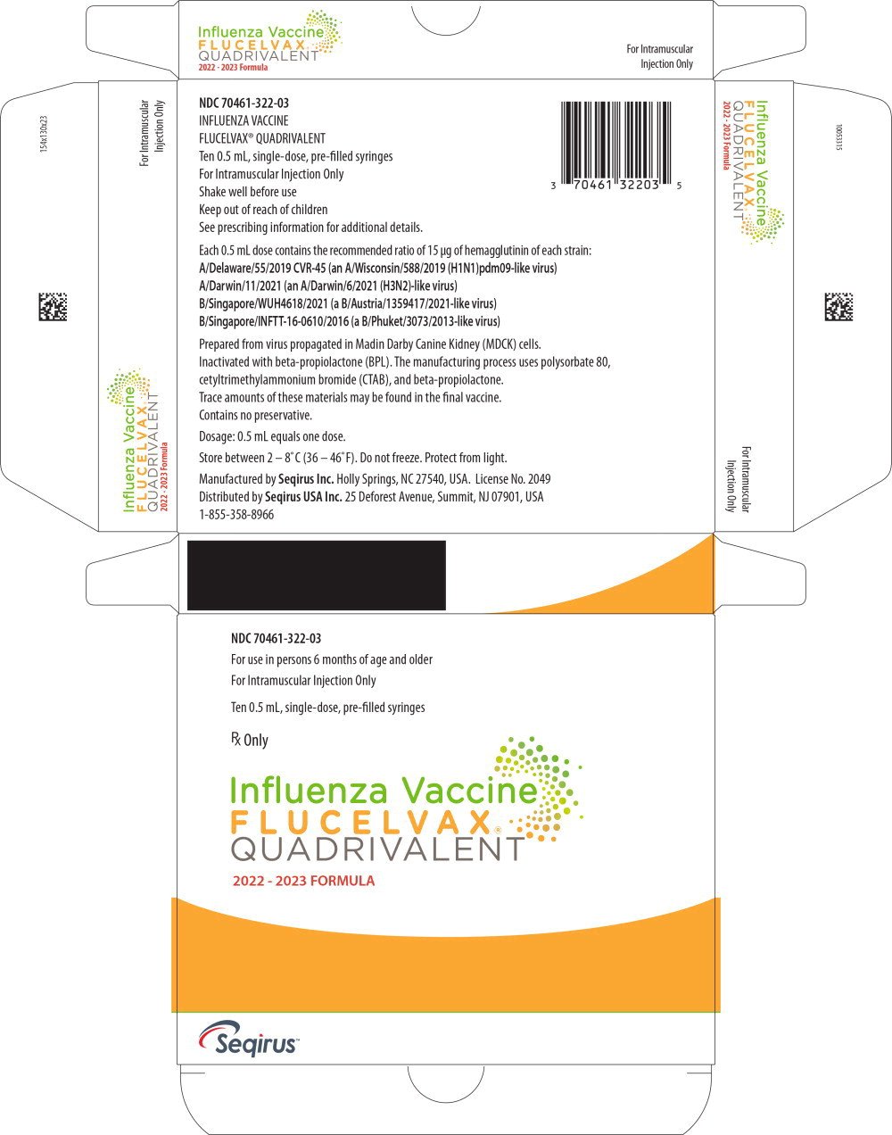 Flucelvax Quadrivalent Package Insert