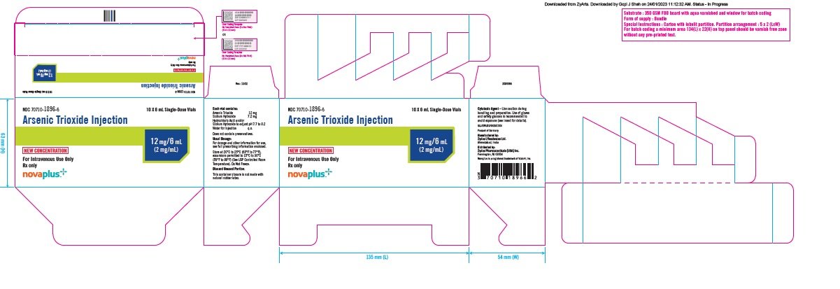 Arsenic trioxide Injection 2 mg/mL-carton label