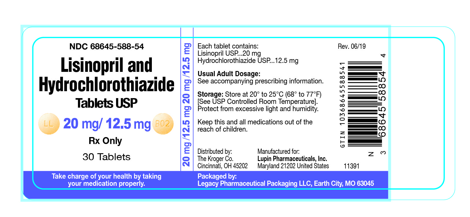 Lisinopril And Hydrochlorothiazide FDA Prescribing Information Side