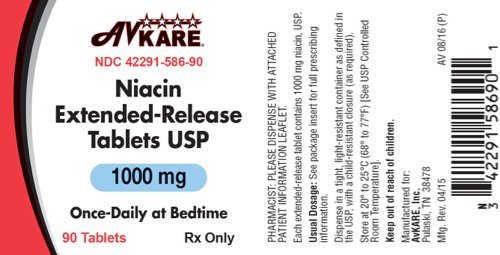 niacin 500 mg side effects