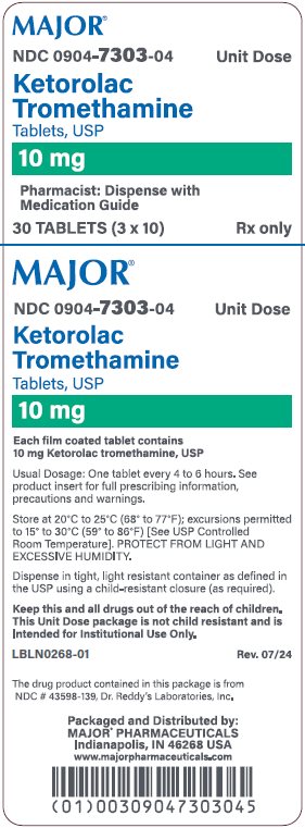 10mg carton label