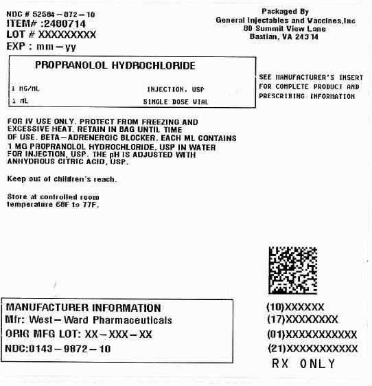 Propranolol 80mg Spc