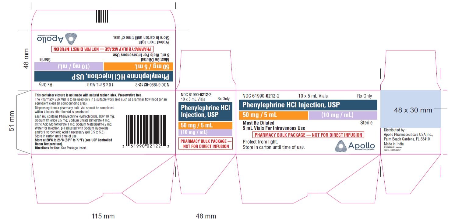 Phenylephrine Hydrochloride Injection - FDA prescribing information ...