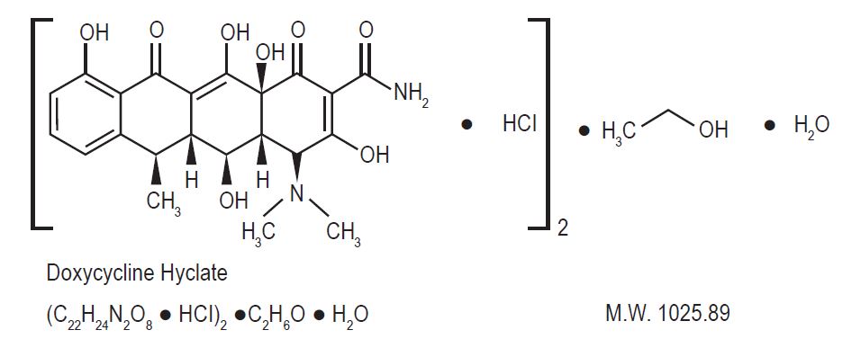 Doxycycline Hyclate: Package Insert - Drugs.com